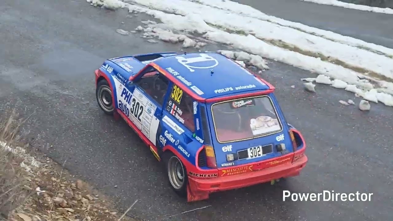 rallye hivernal du devoluy 2025 VHC & VHRS ES1