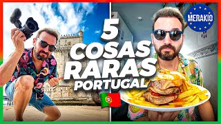 5 COSAS RARAS que SOLO hay en PORTUGAL - Lisboa 4K
