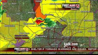 Tornado Coverage - Saint Louis, MO - 4/19/2011 - 4