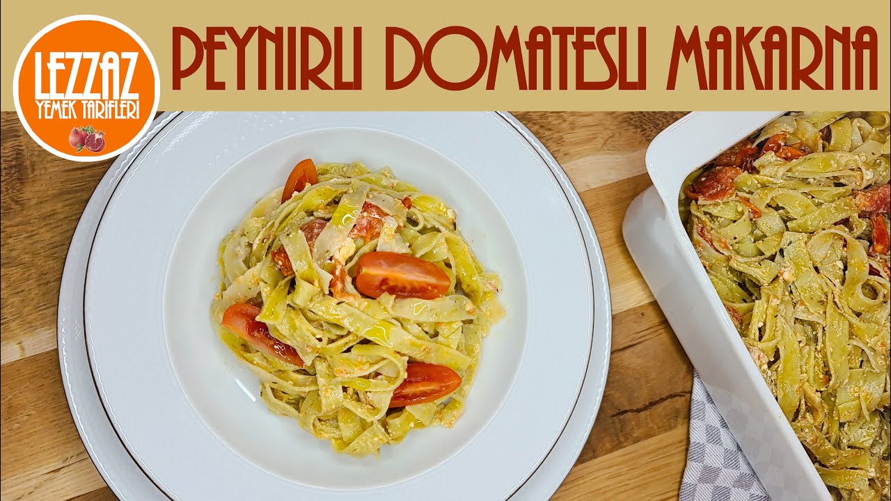 Meşhur Beyaz Peynirli Domatesli Makarna | Viral TikTok Tarifi | LEZZAZ Yemek Tarifleri