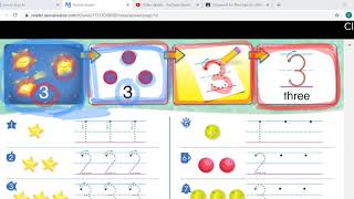 Kindergarten Math Topic 1 Lesson 1 - 3 Reading and Writing 1, 2 and 3