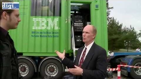IBM Portable Modular Data Center (PMDC) Tour - Part 1 of 6