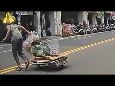 【車禍影片】 當你發現前車全都慢下來，都是有原因的（2023.05.25 桃園市八德區介壽路一段