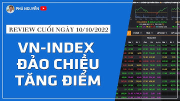 VN-Index đảo chiều tăng điểm phiên giao dịch 10/10/2022