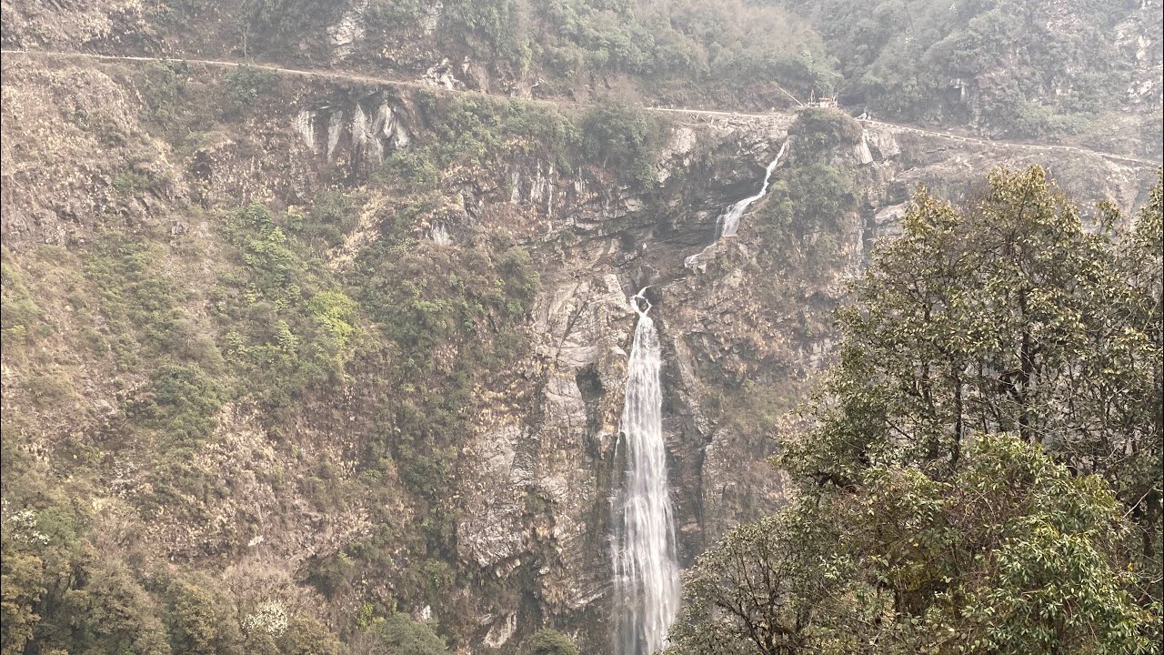 Largest waterfall 💦 in Bhutan 🇧🇹 / Namling fall - YouTube