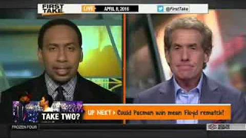 ESPN FIRST TAKE 4 8 2016 GARY KUBIAK, JOHNNY MANZI...