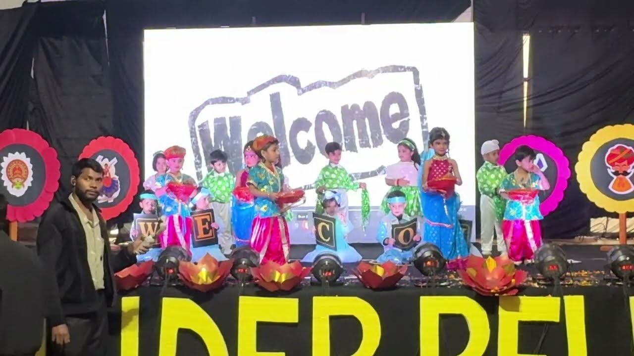 WELCOME DANCE | ANNUAL DAY 2025-26 | KINDER BELLS PRESCHOOL