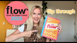 Flow Book For Paper Lovers 2025 - Flip Through