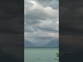 Ref:vbYfdreK38g Stormy weather on lake leman #switzerland #leman #montreux #travel #summer #storm