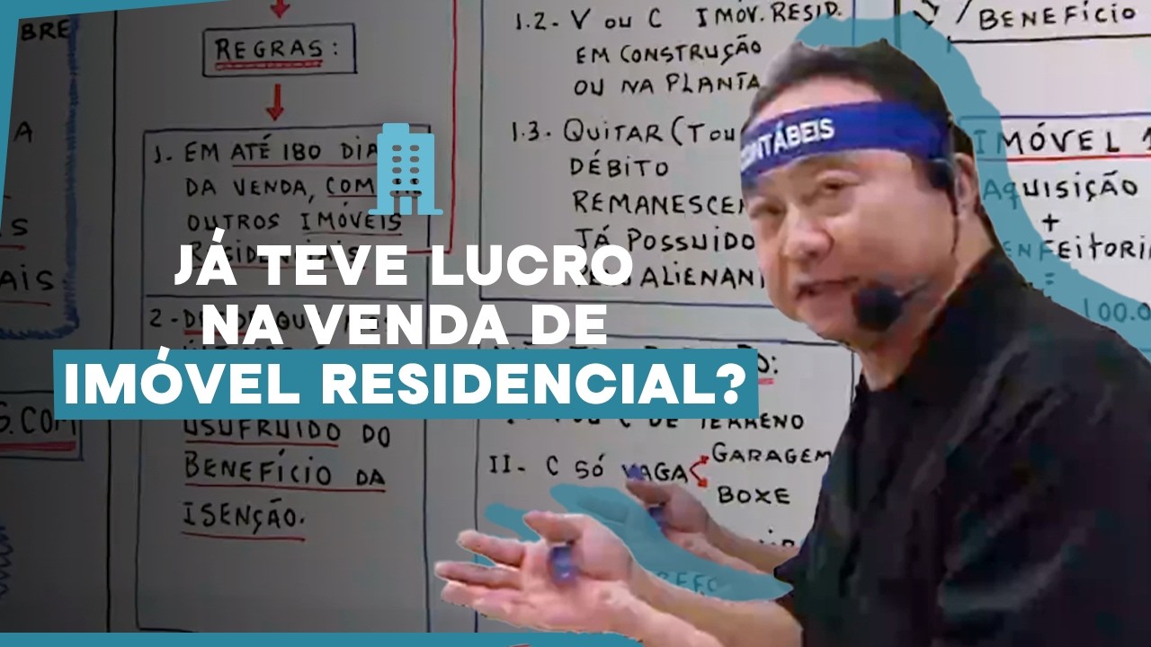 Ganho de capital na alienação de imóveis residenciais