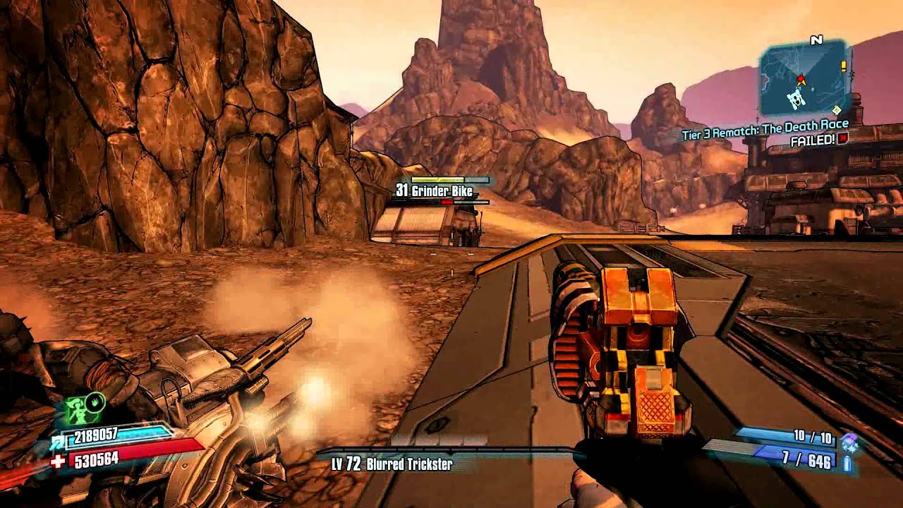 Borderlands 2 Grinder Bike (1080p) YouTube