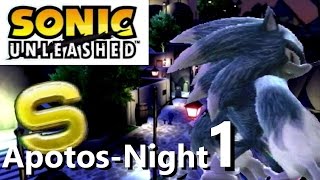 Sonic Unleashed (Wii) S Rank-Windmill Isle, Night Stage 1