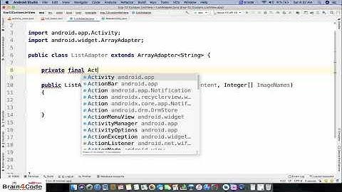 Custom ArrayAdapter ListView Android Example with Java | Hindi | Learn Android Program with Java