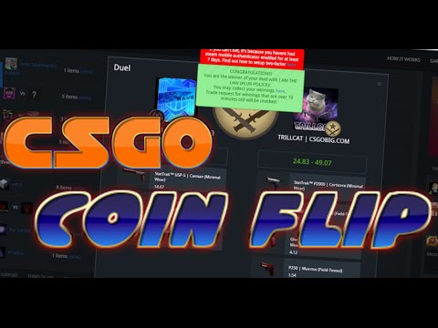 I'M BACK?!?! CS:GO COIN FLIP - YouTube