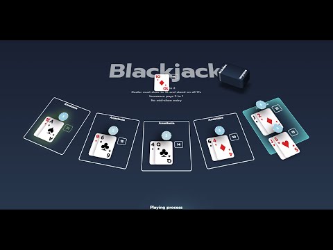 Blackjack (React + Ts + MobX + Socket.io)