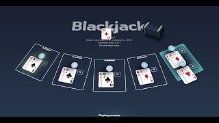 Blackjack (React + Ts + MobX + Socket.io)