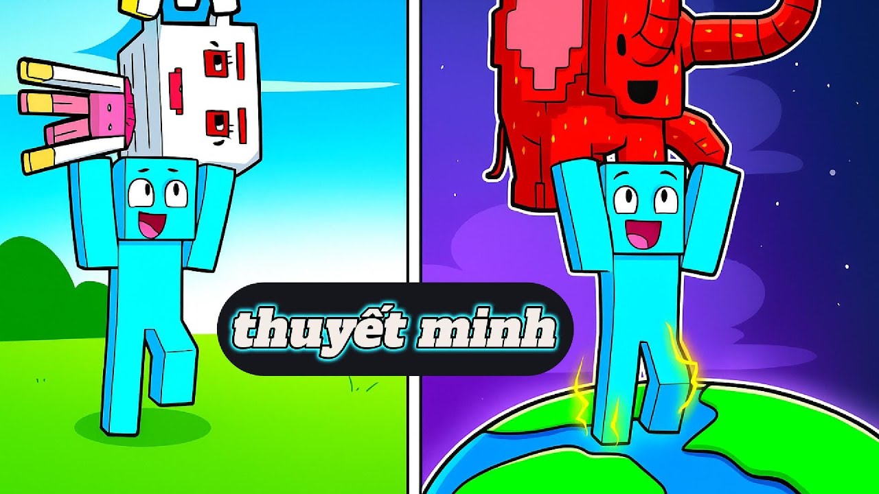 Tôi Thử Thách Tham Gia Máy Chủ Nhảy Cao 2 Trong Minecraft