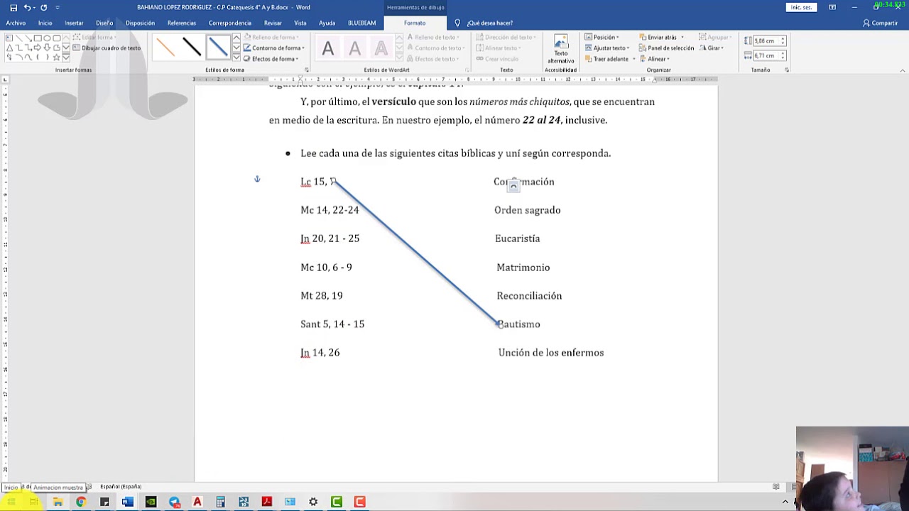 Crear/poner flechas/formas en word YouTube