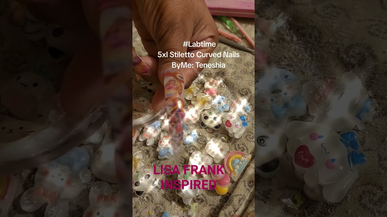 LISA FRANK INSPIRED. ByMe: Teneshia 