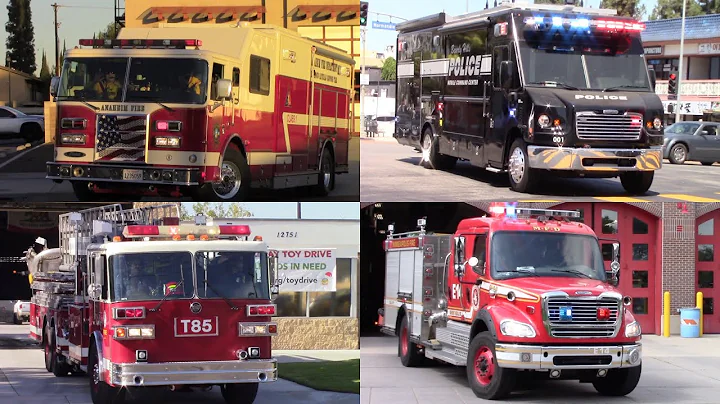 Fire Trucks and Police Best Responses of 2020