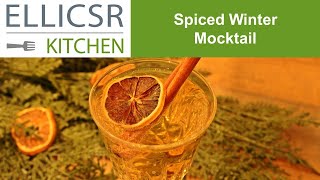 Spiced Winter Mocktail @ELLICSRKitchen