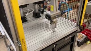 MS Project Advanced PLC 2021 Pneumatic Pick and Place Robot (Donald Engineering, Michigan Tech)