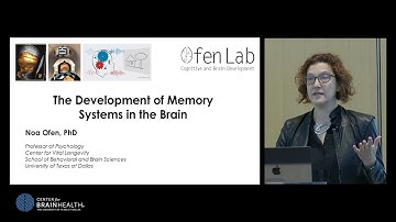 The Development of Memory Systems in the Brain, with Noa Ofen, PhD