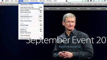 How to Enable the Safari Address Bar : Internet Browser Tips