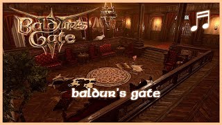 BALDUR'S GATE 3 Elfsong Tavern Camp Music 2 | Unofficial Soundtrack