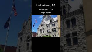 Random US Towns: Uniontown, PA #shorts