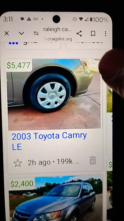 2003 Toyota Camry 199k 5,477 nice car