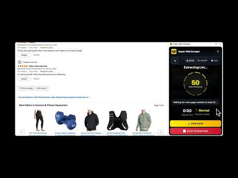 How to automatically scrape Amazon product reviews as CSV?