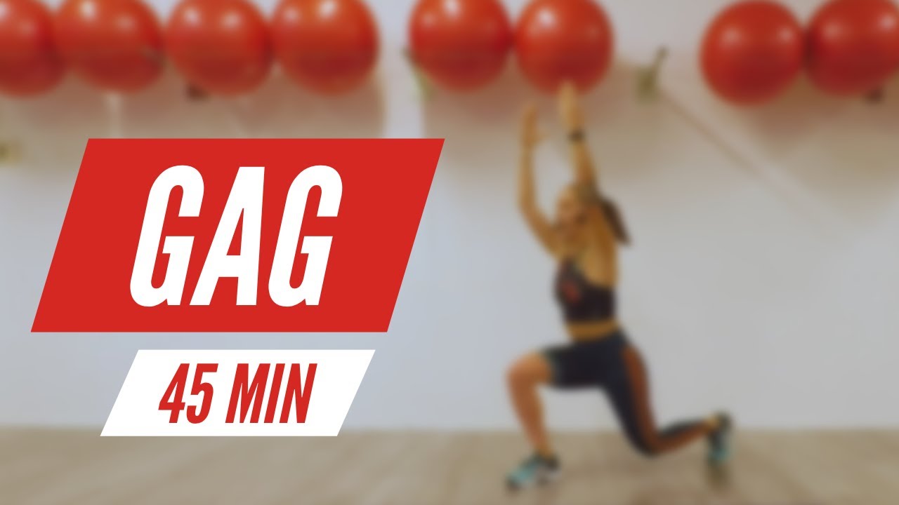 GAG - Gambe Addominali Glutei | 45 MIN