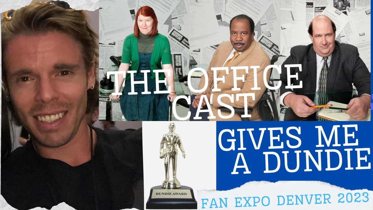 THE OFFICE CAST Gives Me a Dundie | Fan Expo '23