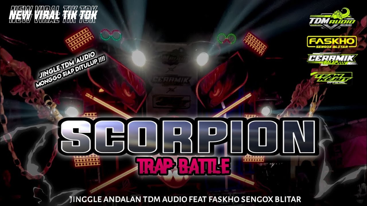 Dj SCORPION MONGO DI TULUP MAS E SOUND GAMPANG KETULUP  READY 
