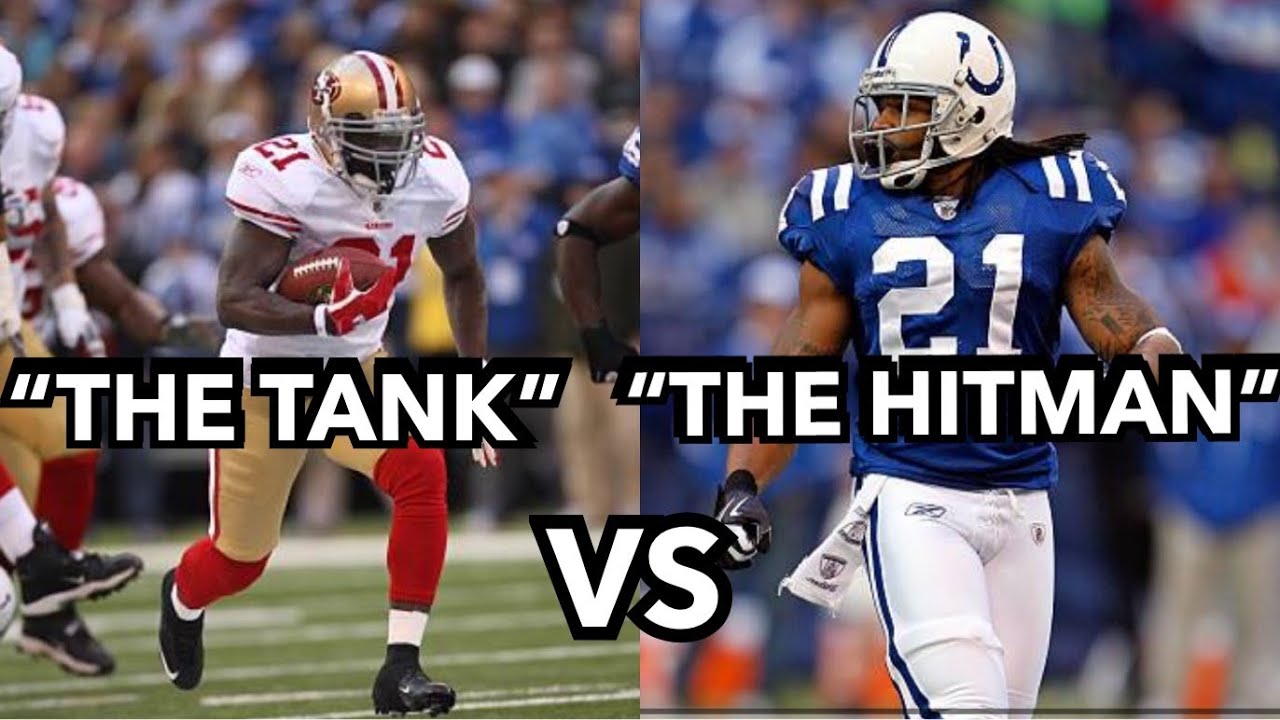 Frank Gore vs Bob Sanders PHYSICAL BATTLE! (2009) RB vs DB YouTube