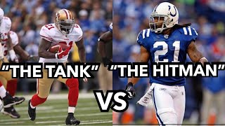Frank Gore vs Bob Sanders | PHYSICAL BATTLE! (2009) RB vs DB