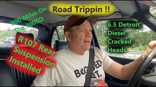 6.5 Detroit Diesel Cracked Heads ! - Plus - R107 450SL Diff, Axles and Rear Brakes Installed