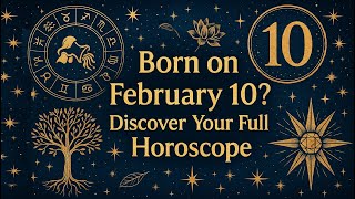 Born on February 10 Discover Your Full Horoscope | Zodiac, Numerology, Druids & More!