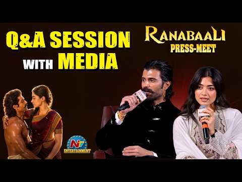 Ranabaali Team Q & A With Media | Vijay Deverakonda | Rashmika || NTVENT