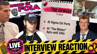 Information 🚨LIVE! Friend of Ethan and Xana Who was Also at Sigma Chi Interviews with Police | Tim DeWulf 11.18 Guide