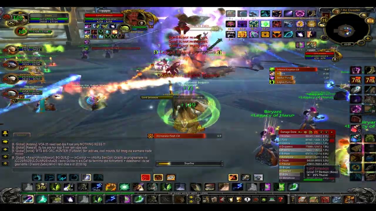Trial of the Crusader 25 Raid Wrath of The Lich King 