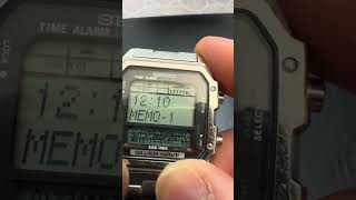 Seiko d409-5030 signtable/silverwave 1986 #lcd #seiko #watchcollection