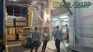 Thiết bị nâng hạ hút chân không thùng carton, thùng giấy đóng hàng nặng. Thiết bị nâng thùng carton