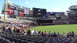 View from our seats at Yankee Stadium.MP4