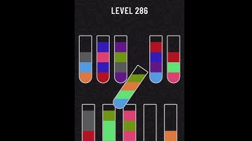 Water Sort Puzzle Level 286
