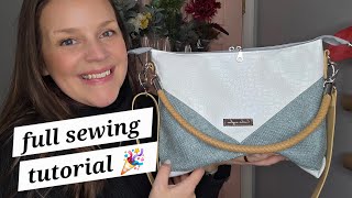 FULL Sewing Tutorial for the Alice Shoulder Bag π The perfect slouchy, sophisticated stunner π
How to sew the Alice crossbody bag!! Join me today as we go through making this sweet slouchy bag start to finish!!
Grab your pattern here:
https://hallelpatterns.selar.com/aliceshoulderbag
You can purchase this complete set here: https://heatheramayhem.etsy.com/listing/4466213659
Faux leather binding: https://amzn.to/4u9EnzC
Zip tape: https://amzn.to/4smeHhn
Rolled Handles: https://amzn.to/4cxKFmp
Faux leather strapping: https://amzn.to/3NeLVjW
Watch the Tutorial for the Alice Wristlet here: https://youtu.be/e3T_BPi-b30
Thank you so much for joining me!! Enjoy β€οΈ
#diy #sewing #sewingtutorial #beginnerfriendly #smallbusiness FULL Sewing Tutorial for the Alice Shoulder Bag π The perfect slouchy, sophisticated stunner π