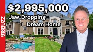 Ultimate Dream Home In Tulsa Oklahoma With Jaw-Dropping Backyard!
