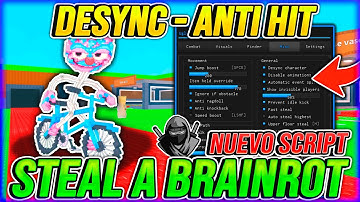 🔥 SCRIPT PARA STEAL A BRAINROT *SIN CLAVE* | DESYNC, AUTO PESCAR, ANTI-HIT | DELTA EXECUTOR