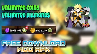 Stick Ninja 3v3 Battle MOD APK - v5.6 - UNLIMITED MONEY screenshot 5